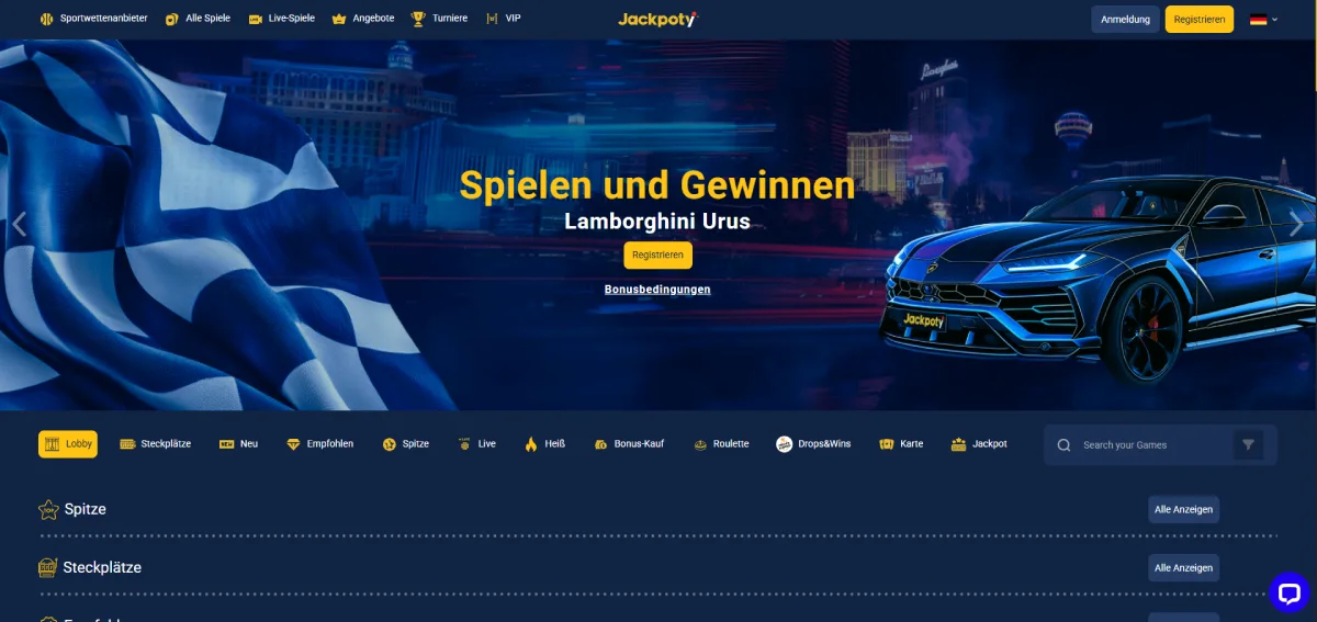 Jackpoty – Die besten Casino ohne LUGAS Spiel Dauerbrenner in 2025